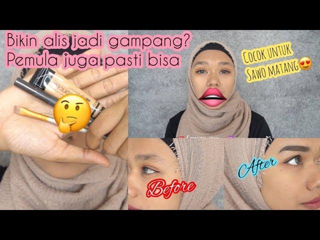 Tutorial Pakai pensil alis part 2 dan warna yang cocok untuk kulit sawo matang | cancan esen