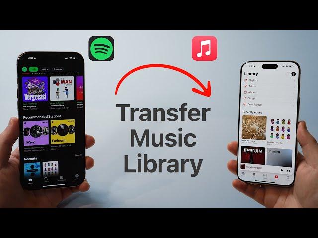 (Free!) How To Transfer Music Library - Spotify, Apple Music, Amazon Music…