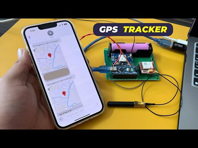 Build a GPS Tracker with Arduino and Send Data to a Mobile