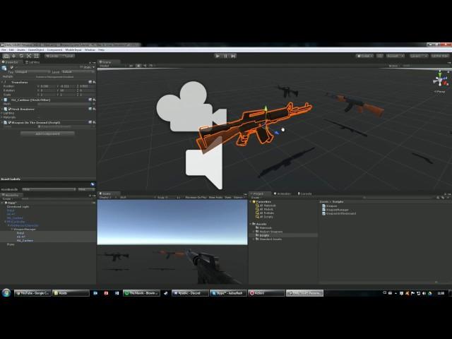 Unity3D - Tutorial - Complete Weapon System