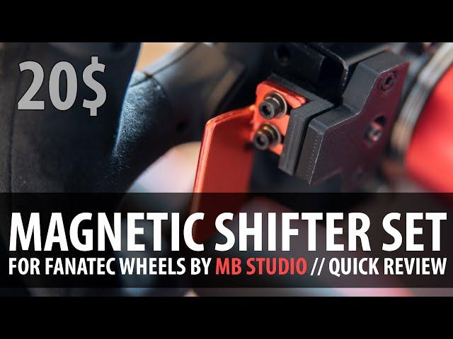 MB Studio Magnetic Shifter Set for Fanatec Wheels - Quick Review