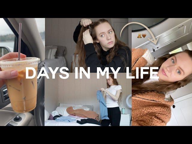 PRODUCTIVE VLOG: trying new hairstyle, content creating bts, quick clean with me | days in my life!!