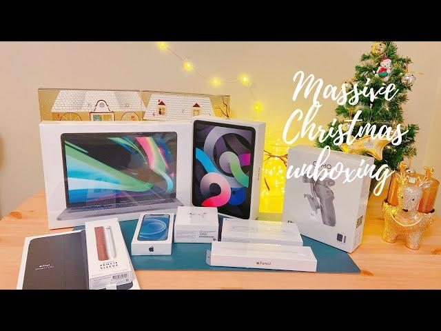 Massive Apple Christmas Unboxing ASMR