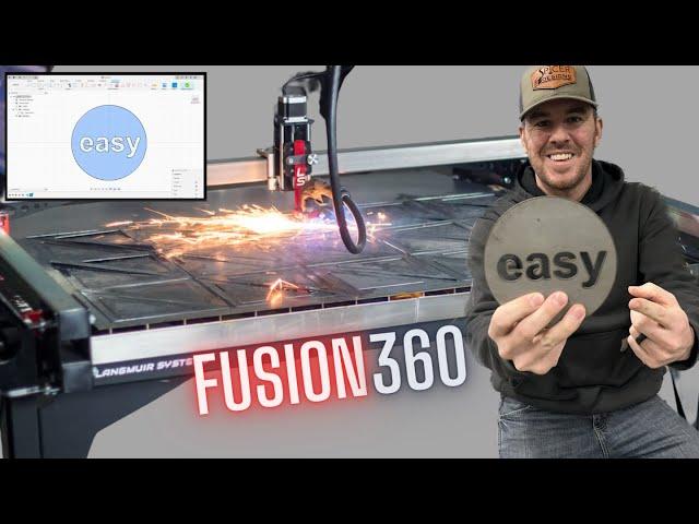 CNC Plasma Cutting with FUSION 360 Explained.....Step by Step