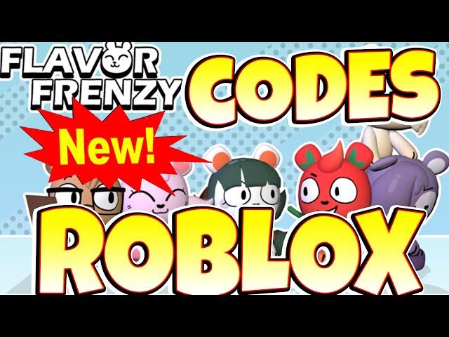 Flavor Frenzy, Roblox GAME, ALL SECRET CODES, ALL WORKING CODES