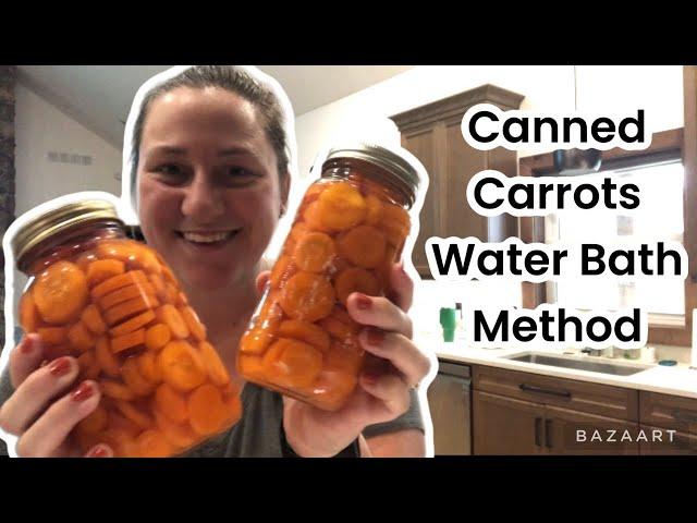 Preserving Fresh Carrots: Water Bath Canning Method