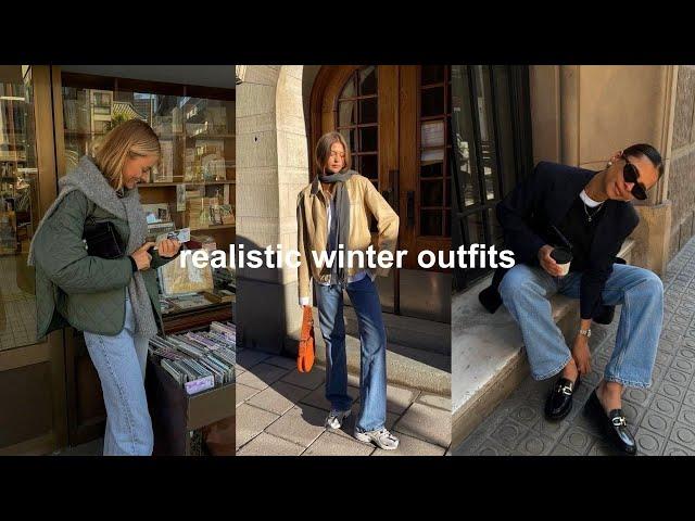 recreating pinterest outfits  winter basics