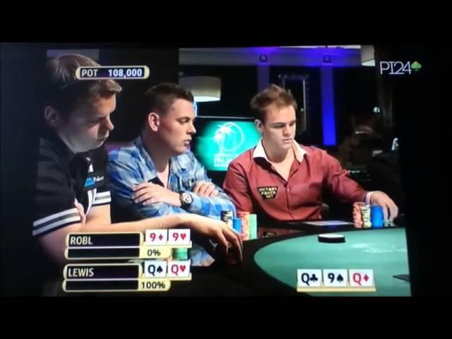 La mano più incredibile di poker ( QQ vs 99- QUADS vs QUADS )