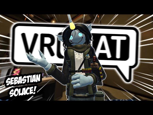 SEBASTIAN SOLACE TRIES TO SELL STUFF IN VRCHAT! | Funny VRCHAT Moments