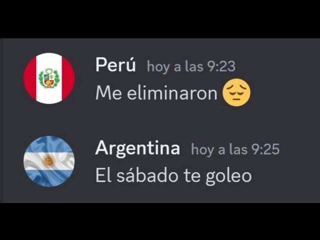 PERÚ ELIMINADO