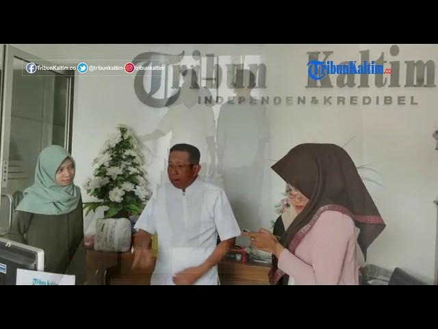 VIDEO   Ini yang Curi Perhatian Safaruddin Ketika Berkunjung ke Tribun Kaltim