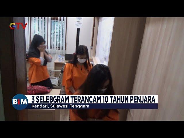 Gegara Promosi Judol, 3 Selebgram di Kendari Cantik Ditangkap Polisi Siber - BIM 25/07