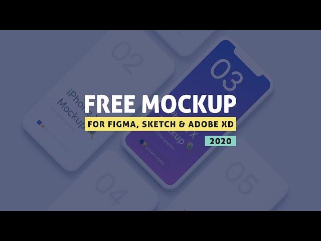 Free UI Mockup to Present Your UI Design in Figma, Adobe XD & Sketch