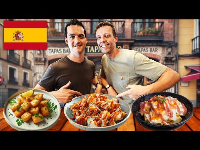 Madrid's ULTIMATE Street Food Tour (Spain's Best Tapas!)