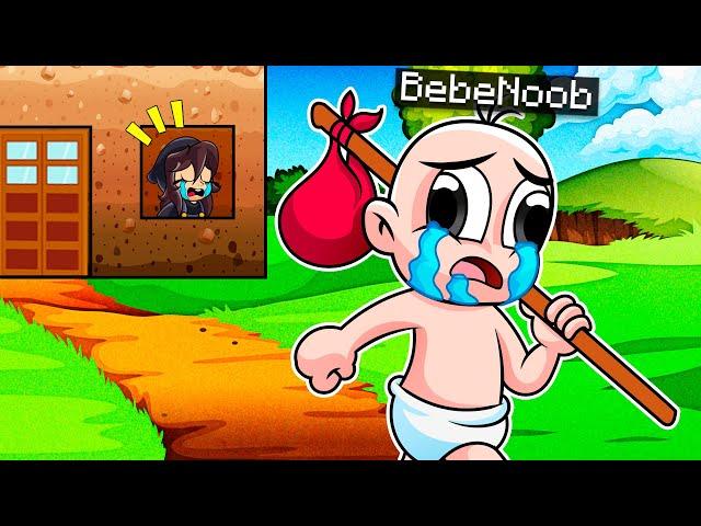 ¡BEBE NOOB SE VA DE MINECRAFT!  