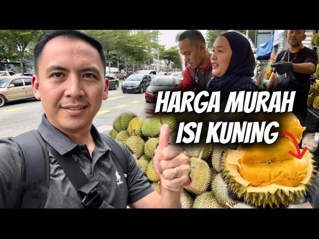 Durian Malaysia Harga Paling Berpatutan‼️ Cara Untuk memilih Black Thorn Isi Kuning 