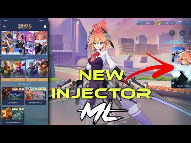 HOW TO USE INJECTOR SKIN IN ML 2024 | INJECT ALL FREE SKIN!