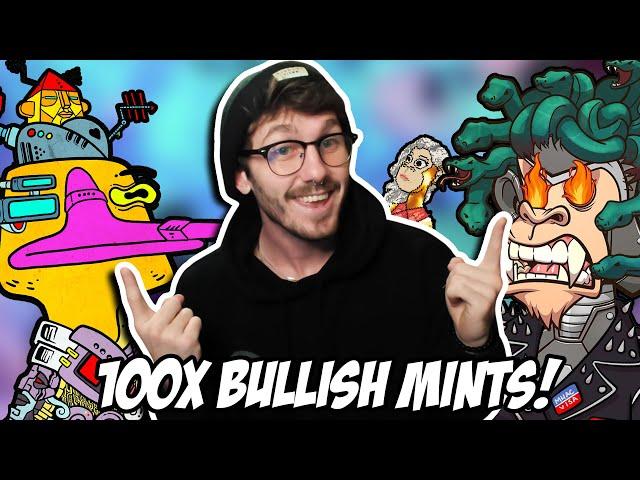 TOP 3 UPCOMING SOLANA NFTS TO BUY SOON FOR MASSIVE 100X POTENTIAL! BULLISH SOL MINTS!