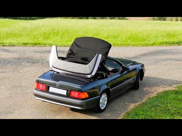 Mercedes 500SL r129 (1992) | Soft top operation