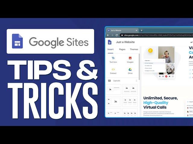 Google Sites Tips And Tricks (2024) For Beginners