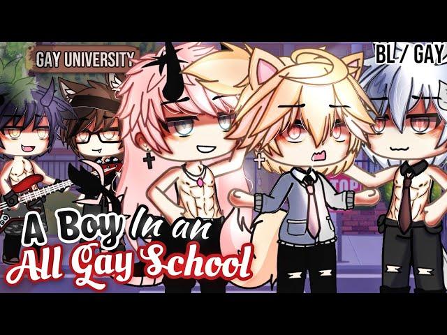 𝑨 𝑩𝒐𝒚 In An 𝐀𝐥𝐥 𝐆𝐚𝐲 𝐒𝐜𝐡𝐨𝐨𝐥 | BL/GAY | GLMM / GCMM | Gacha Life Mini Movie