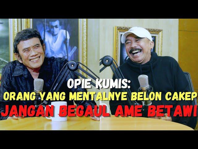 BISIKAN RHOMA #52: KEJADIAN KOCAK OPIE KUMIS BISA PUNYA KUMIS