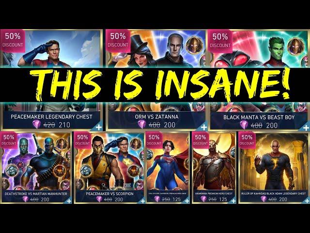 The Black Friday Sale Is Insane! Review And Chest Opening Injustice 2 Mobile