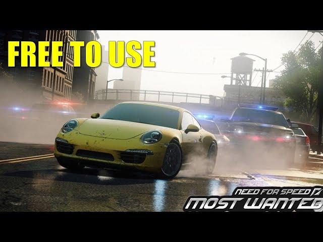 Need For Speed Most Wanted HD Gameplay  - FREE TO USE (60 FPS)