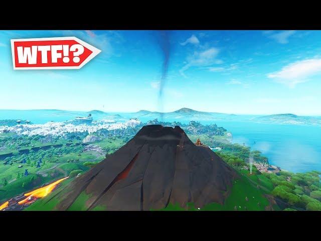 The Volcano in Fortnite is going to ERUPT..