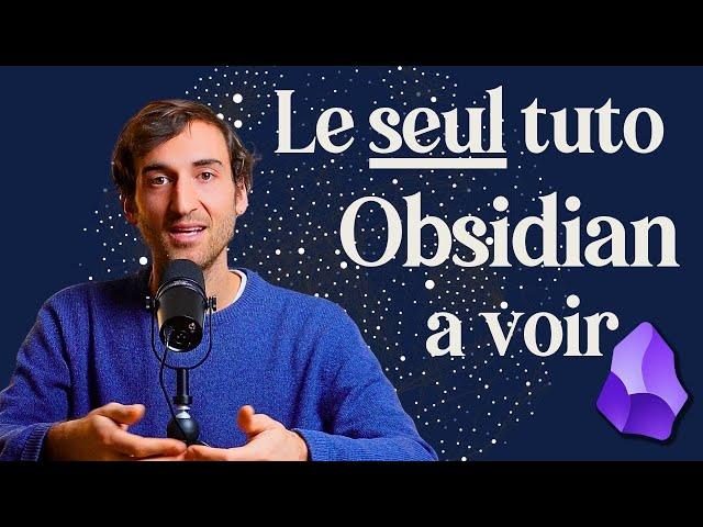 Tutoriel COMPLET pour gérer ses connaissances sur OBSIDIAN (zettelkasten etc): avec des EXEMPLES