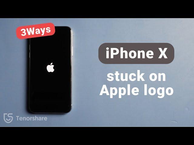 How to Fix iPhone X stuck on Apple logo - 2021 (3Ways)