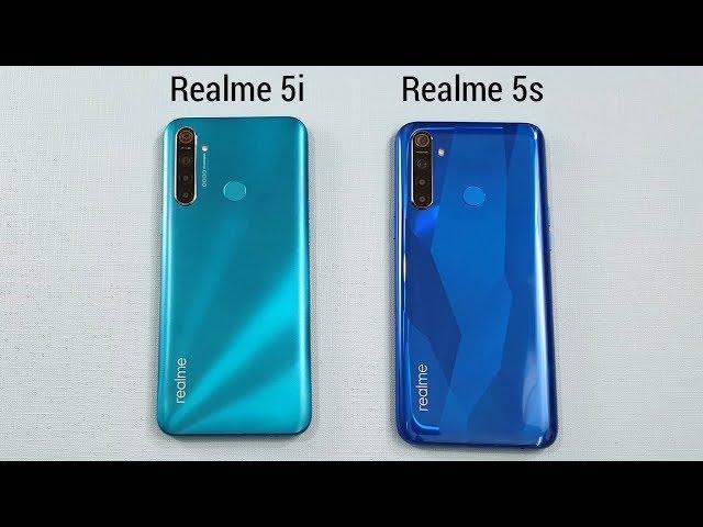 Realme 5i vs Realme 5s SpeedTest & Camera Comparison