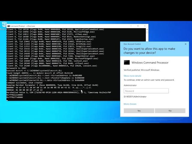 "ctftool" Privilege Escalation on Windows 10