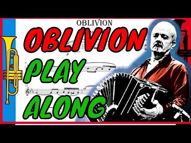 Piazzolla - Oblivion (Accompaniment, Play along, Backing track)