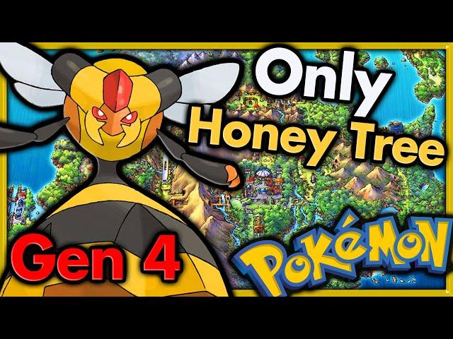 Can I Beat Pokemon Platinum with ONLY Honey Tree Pokemon?  Pokemon Challenges ► NO ITEMS IN BATTLE