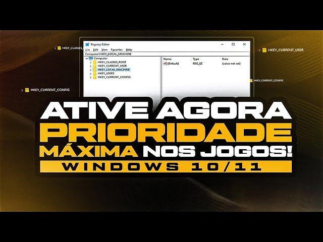 COMO OTIMIZAR O PC COM PRIORIDADE MÁXIMA EM SEUS JOGOS! CPU, RAM, GPU E INTERNET NO MÁXIMO !