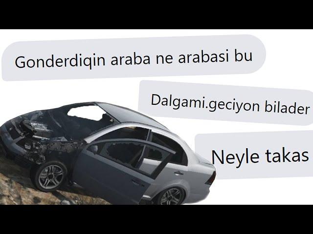 DAYILARA FİVEM ( GTA ) ARABASINI GERÇEKTE SATMAK | Facebook Troll