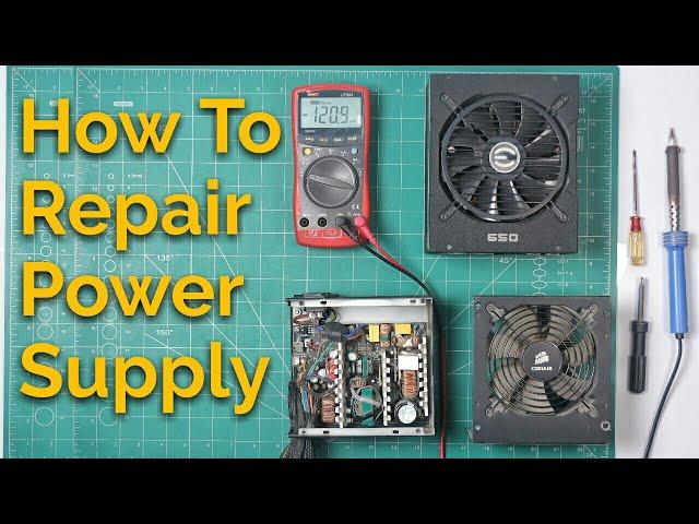 Repairing PC Power Supply | EVGA NEX650G