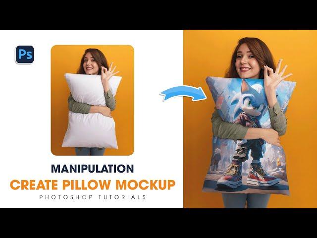 Photoshop Tutorials 2024   How to Create a Realistic Pillow Mockup