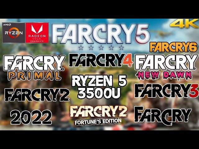 FAR CRY SERIES | ASUS AMD RYZEN 5 3500U | 8GB RAM | VEGA 8 | BENCHMARK