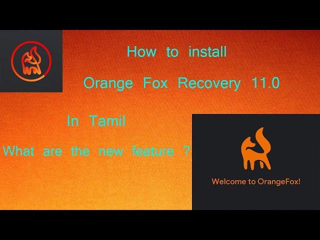 How to install Orange Fox Recovery 11.0 in Redmi Note 8 | Orange Fox Recovery | Simon Linus Channel