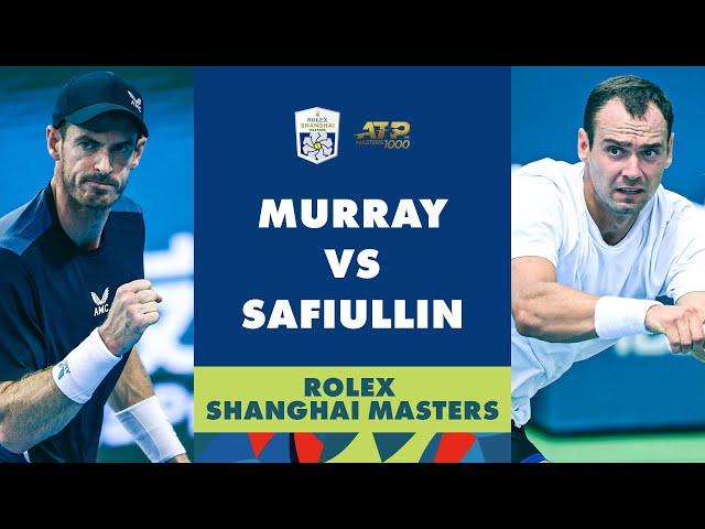 Andy Murray vs Roman Safiullin Highlights | Rolex Shanghai Masters 2023