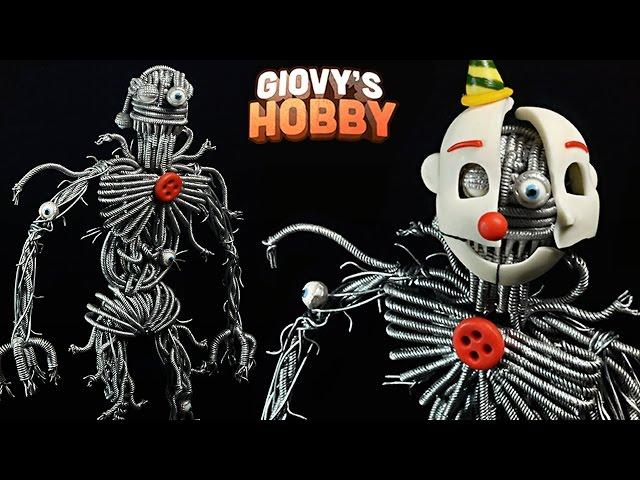 How to make ENNARD  FNAF SISTER LOCATION  Polymer clay Tutorial  Giovy Hobby