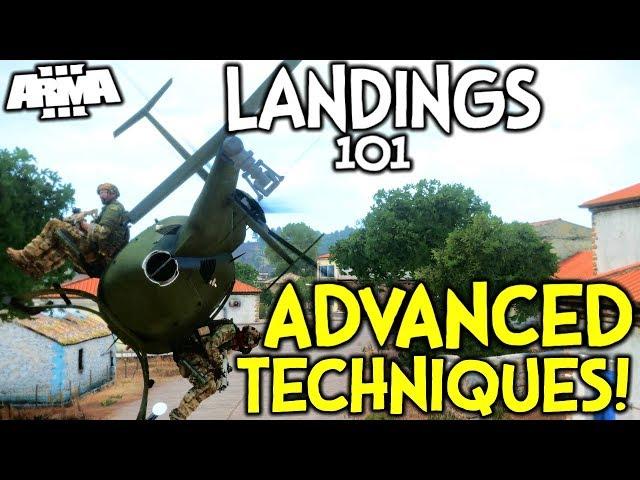 ArmA 3 Helicopter Landings Guide 101 ►EMERGENCY + ADVANCED LANDINGS!