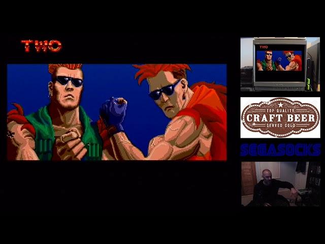 Megadrive RGB scart to S-Video conversion issue demonstration