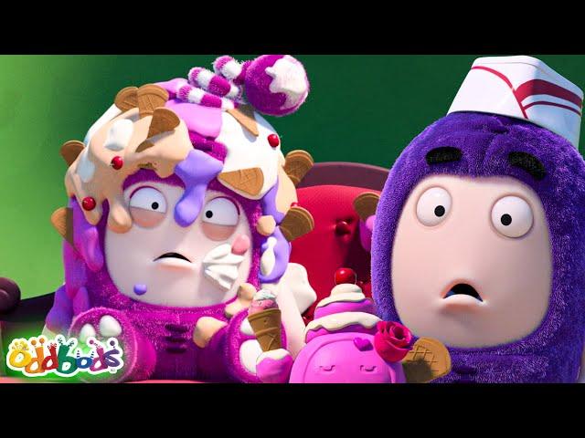 Ice Cream Cone Battle | ODDBODS | Moonbug Kids - Art for Kids ️