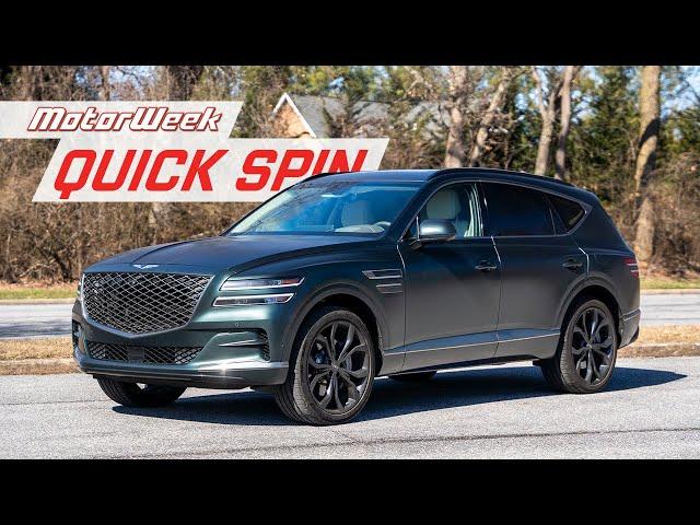 2024 Genesis GV80 | MotorWeek Quick Spin