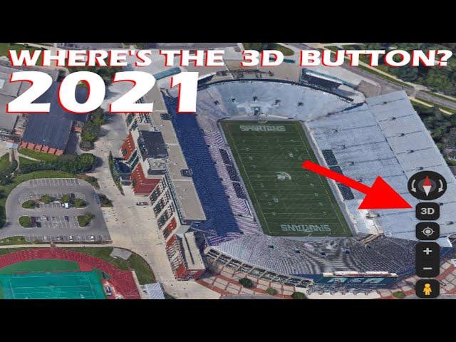 Google Maps - 3D Button Not Showing Up - Satellite View [Update 2021]