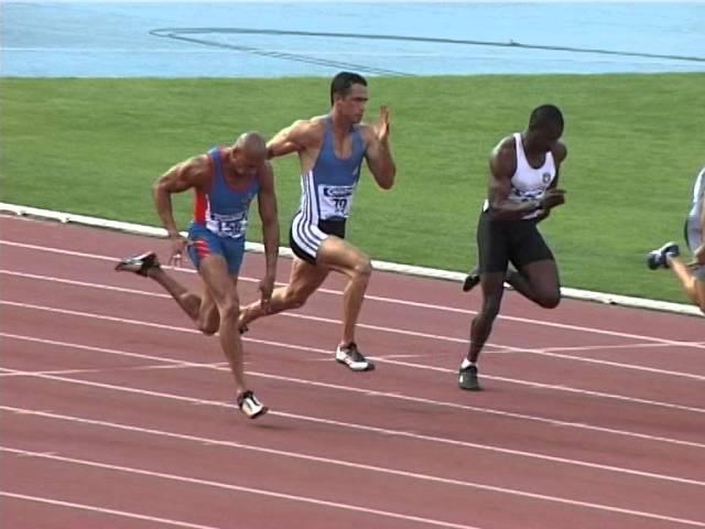 100mM Final Canberra Telstra A 2003 running Patrick Johnson