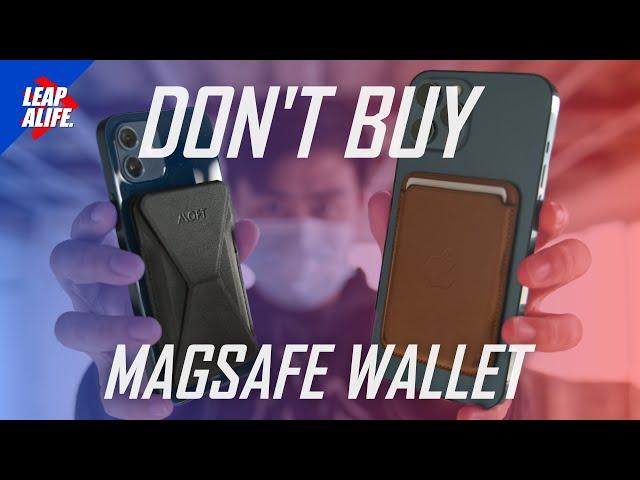 MOFT Wallet vs Apple Magsafe Wallet - WATCH THIS BEFORE YOU BUY APPLE WALLET